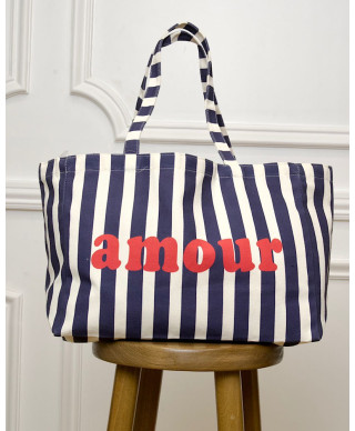 TOTE BAG AMOUR MARINE