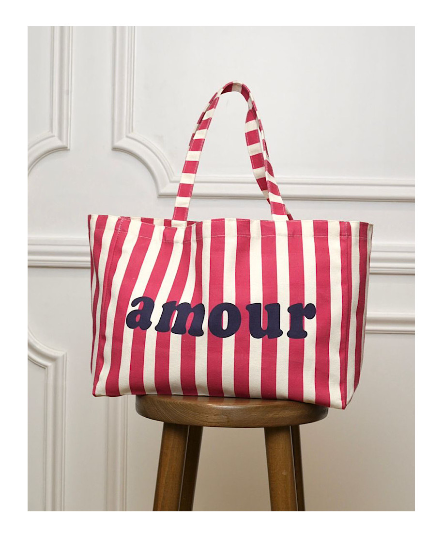 TOTE BAG AMOUR ROSA