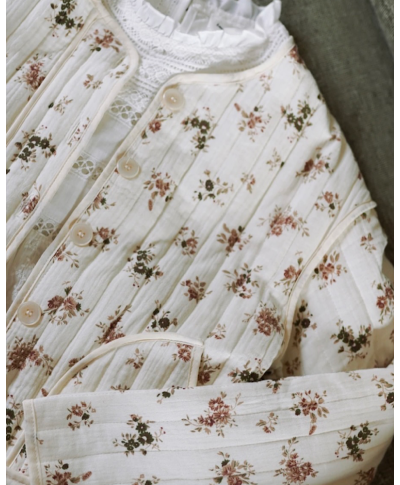 CHAQUETA ACOLCHADA FLORAL