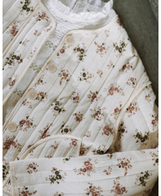 CHAQUETA ACOLCHADA FLORAL