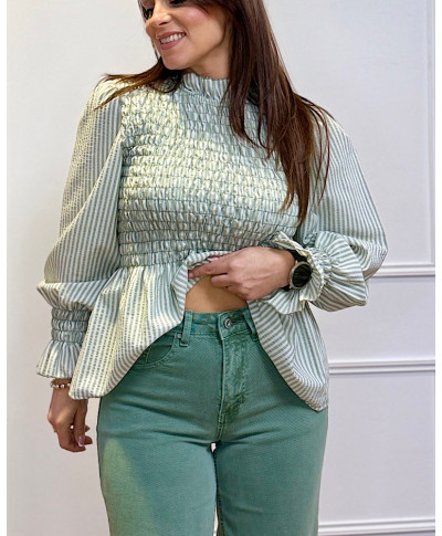 PANTALON VERDE RECTO AMAYA