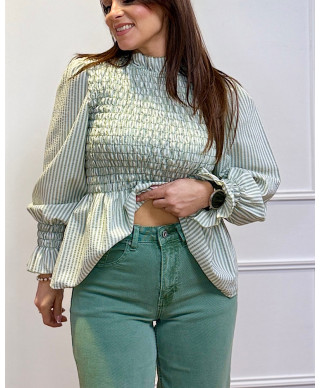 PANTALON VERDE RECTO AMAYA