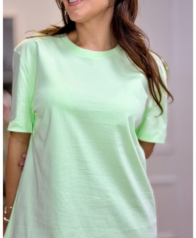CAMISETA BASICA VERDE MENTA