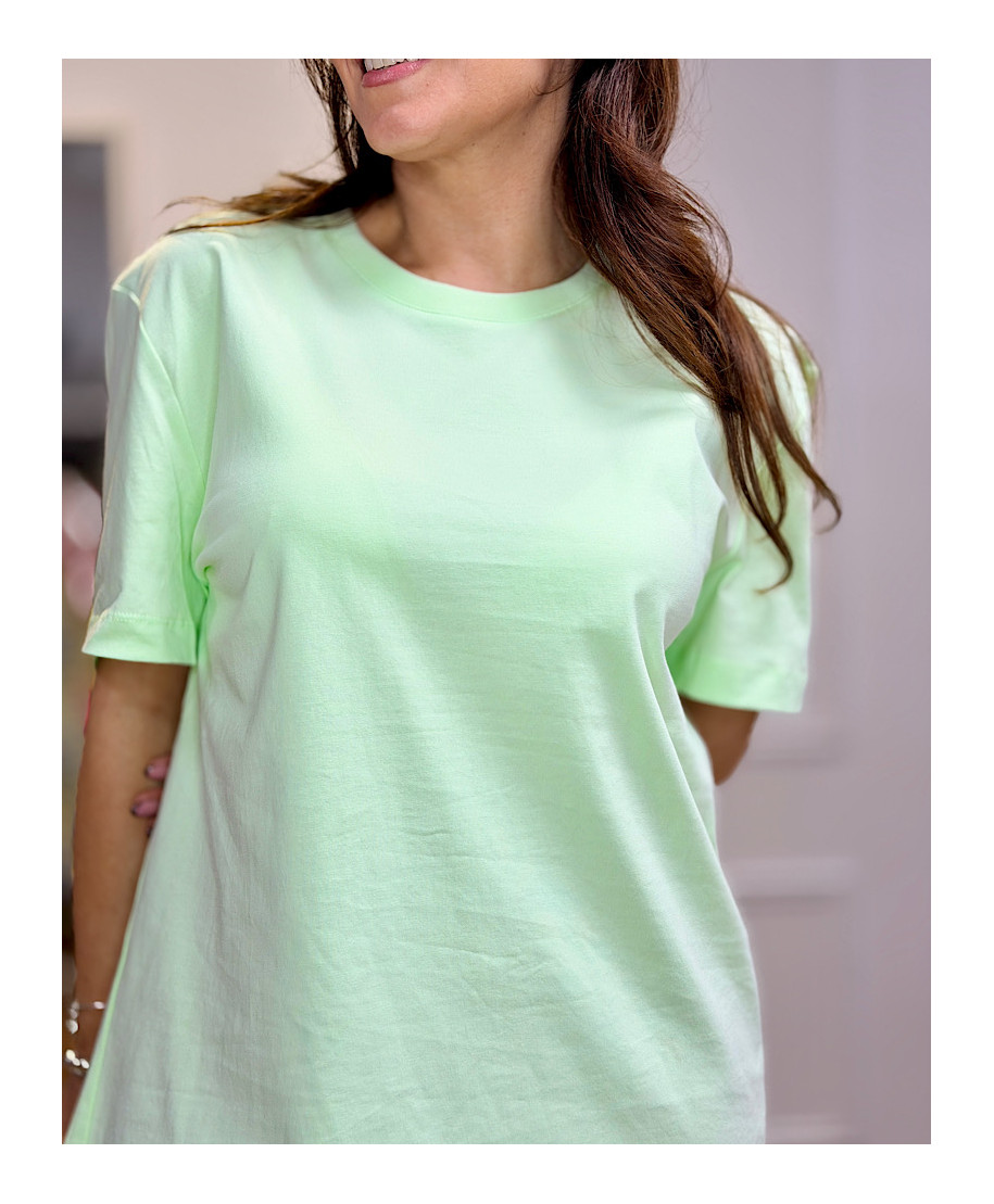 CAMISETA BASICA VERDE MENTA