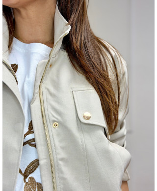 BOMBER SAFARI BEIGE