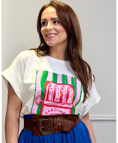 CAMISETA SARDINA ART