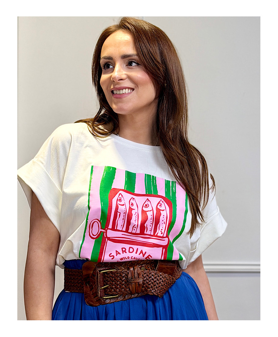 CAMISETA SARDINA ART
