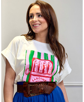 CAMISETA SARDINA ART