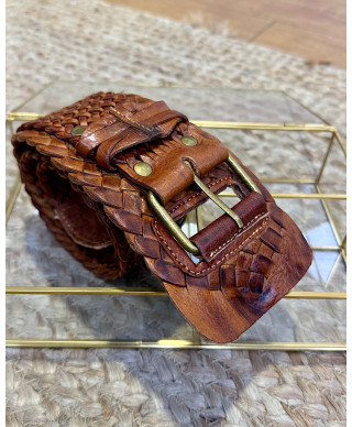 CINTURÓN TRENZADO VINTAGE