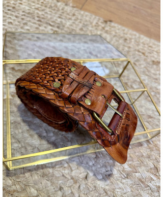 CINTURÓN TRENZADO VINTAGE