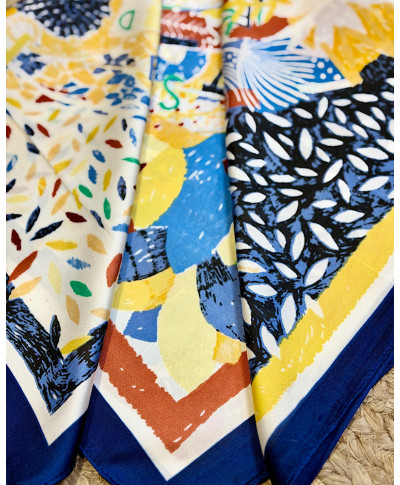 PAÑUELO ART PRINT MULTICOLOR ELEGANCE
