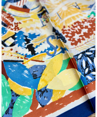 PAÑUELO ART PRINT MULTICOLOR ELEGANCE