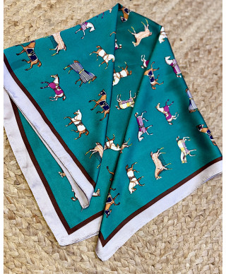 PAÑUELO HORSE STYLE GREEN