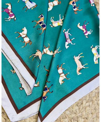 PAÑUELO HORSE STYLE GREEN