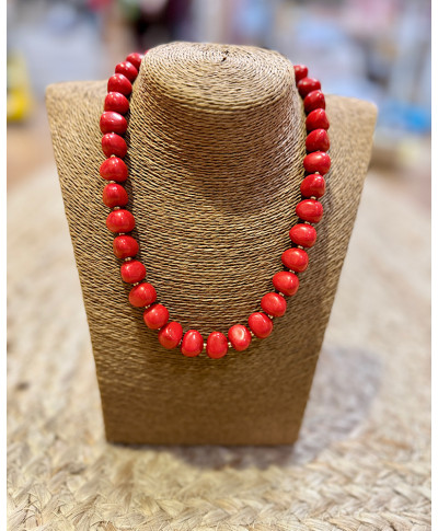 COLLAR ELEGANCE ROJO