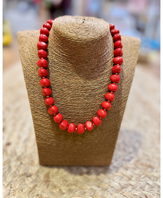 COLLAR ELEGANCE ROJO