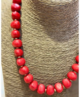 COLLAR ELEGANCE ROJO