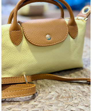 MINI BOLSO BICOLOR LEMON CHIC