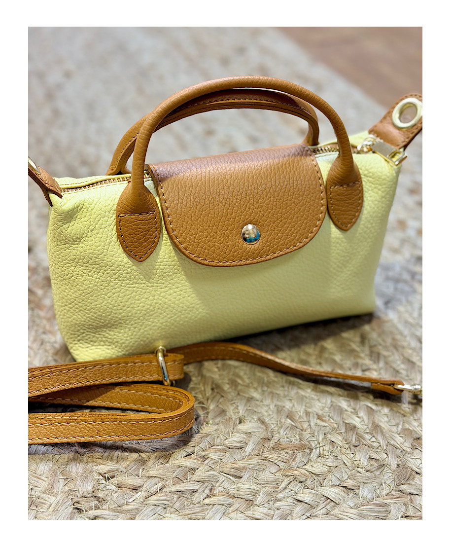 MINI BOLSO BICOLOR LEMON CHIC