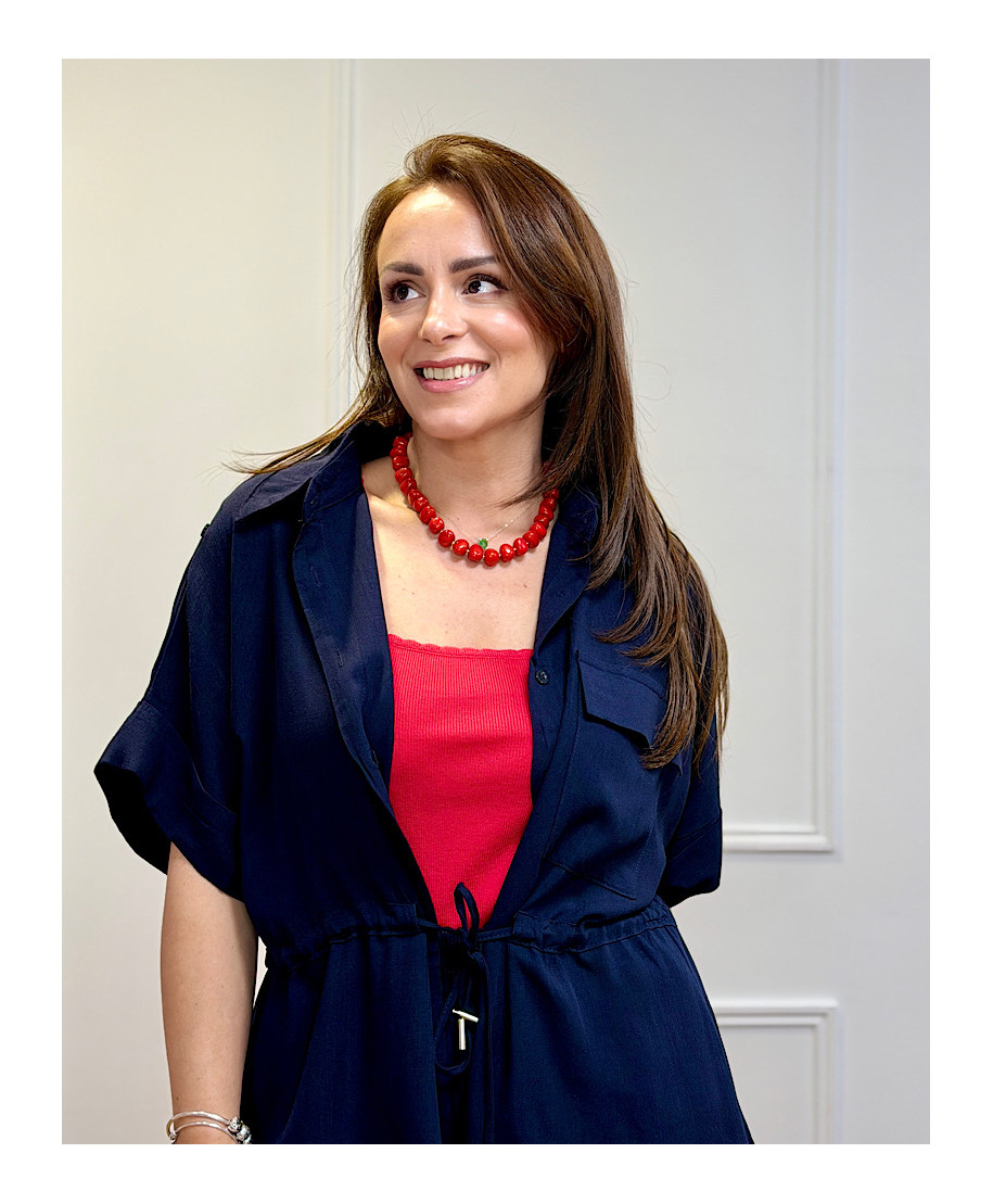 CONJUNTO ELEGANCE FLOW MARINO