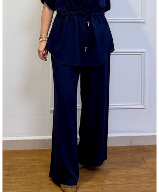 CONJUNTO ELEGANCE FLOW MARINO