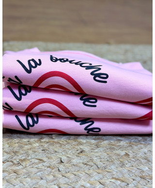 CAMISETA PARIS LOVE ROSA