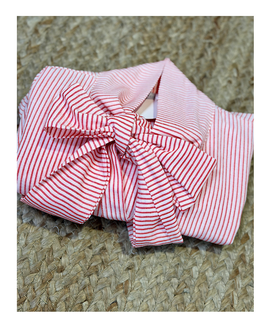 CAMISA STRIPES ELEGANCE ROJO