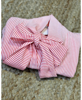 CAMISA STRIPES ELEGANCE ROJO