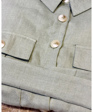 CAMISA LINEN CHIC VERDE
