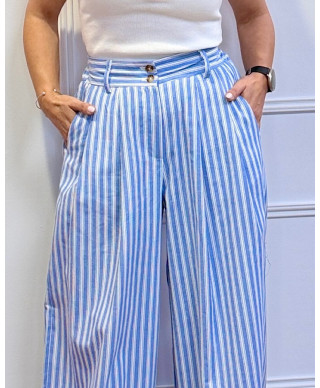 PANTALÓN PALAZZO MARINA RAYAS