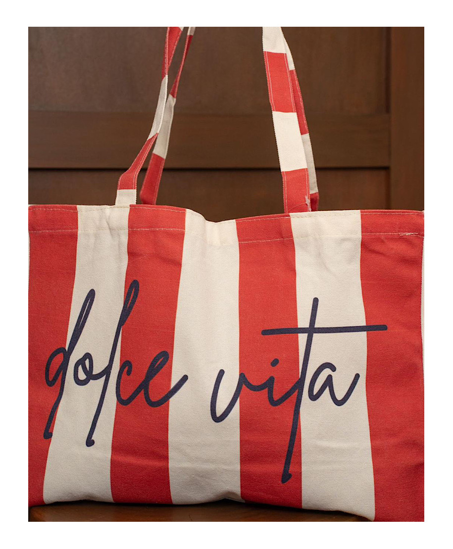BOLSO TOTE DOLCE VITA ROJA