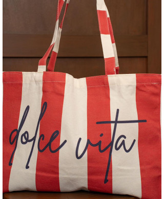 BOLSO TOTE DOLCE VITA ROJA