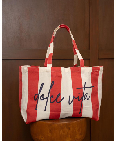 BOLSO TOTE DOLCE VITA ROJA