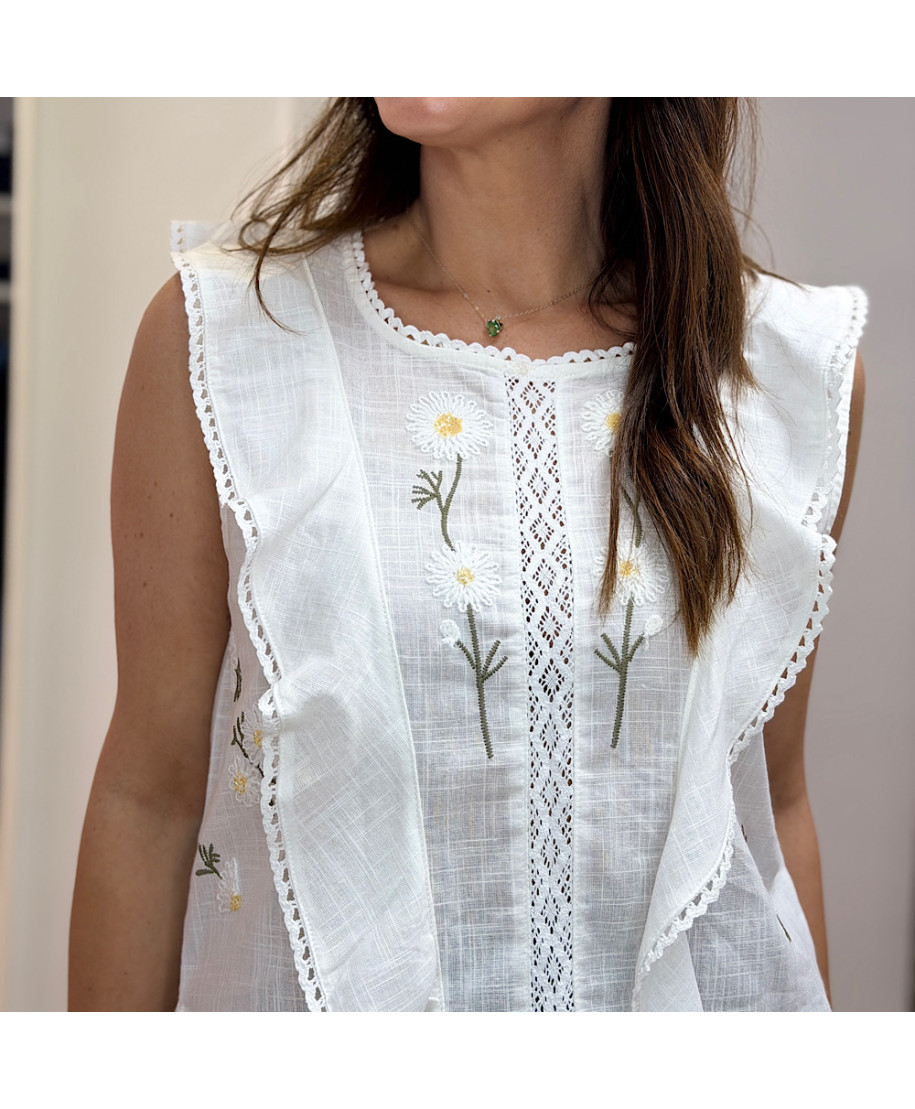 BLUSA DAISY ROMANTIC