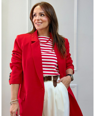 BLAZER POWER CHIC – RED STATEMENT PREMIUM