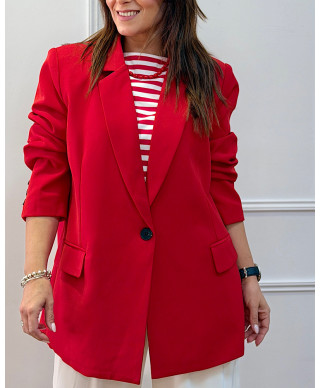 BLAZER POWER CHIC – RED STATEMENT PREMIUM