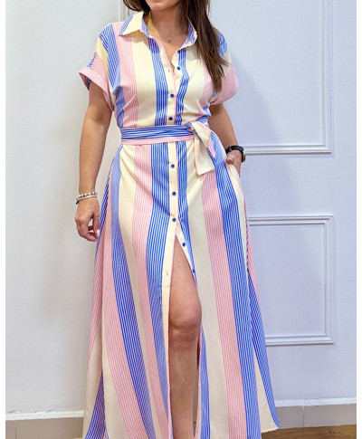 VESTIDO SUNSET STRIPES