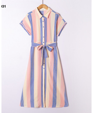 VESTIDO SUNSET STRIPES