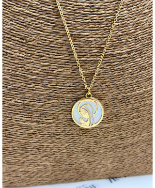 COLLAR MEDALLA VIRGEN “DIVINE GRACE”