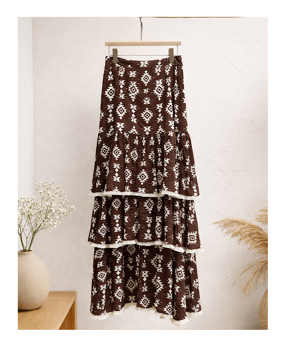 FALDA CAPAS “TRIBAL FLOW”