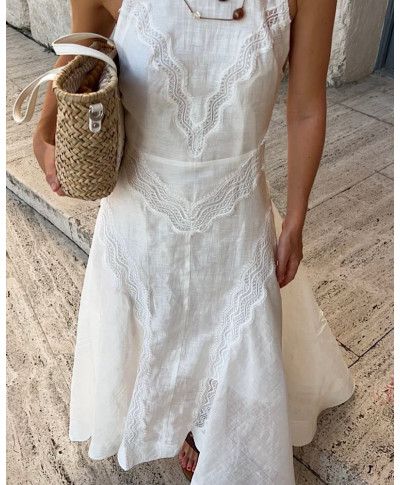 VESTIDO BLANCO BORDADO “WHITE SERENITY”