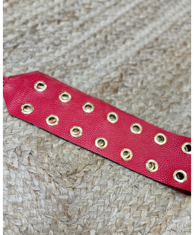 CINTURÓN URBAN CHIC – ROJO