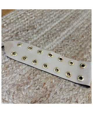 CINTURÓN URBAN CHIC – TAUPE