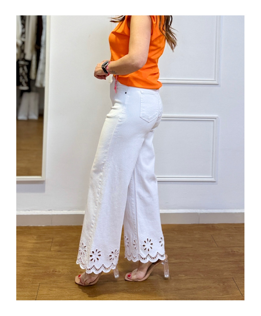 PANTALÓN WHITE BRODERIE