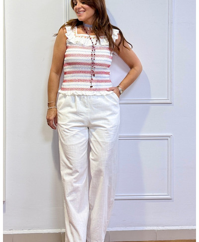 CONJUNTO “DOLCE RIVIERA” BLANCO