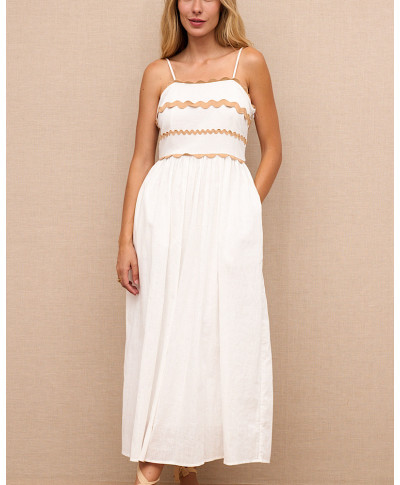 VESTIDO LARGO “ARENA CHIC”