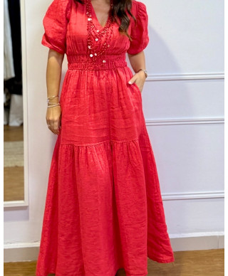 VESTIDO CORAL SUNSET