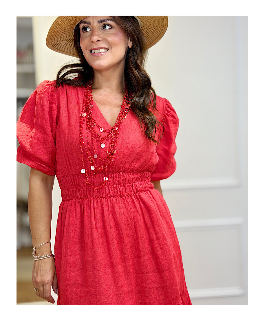 VESTIDO CORAL SUNSET