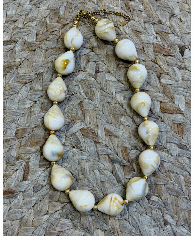 COLLAR PERLA DE ARENA