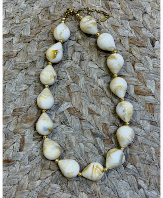 COLLAR PERLA DE ARENA